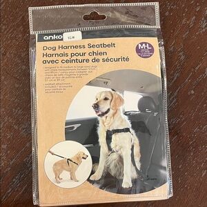 Black Dog Harness Seatbelt